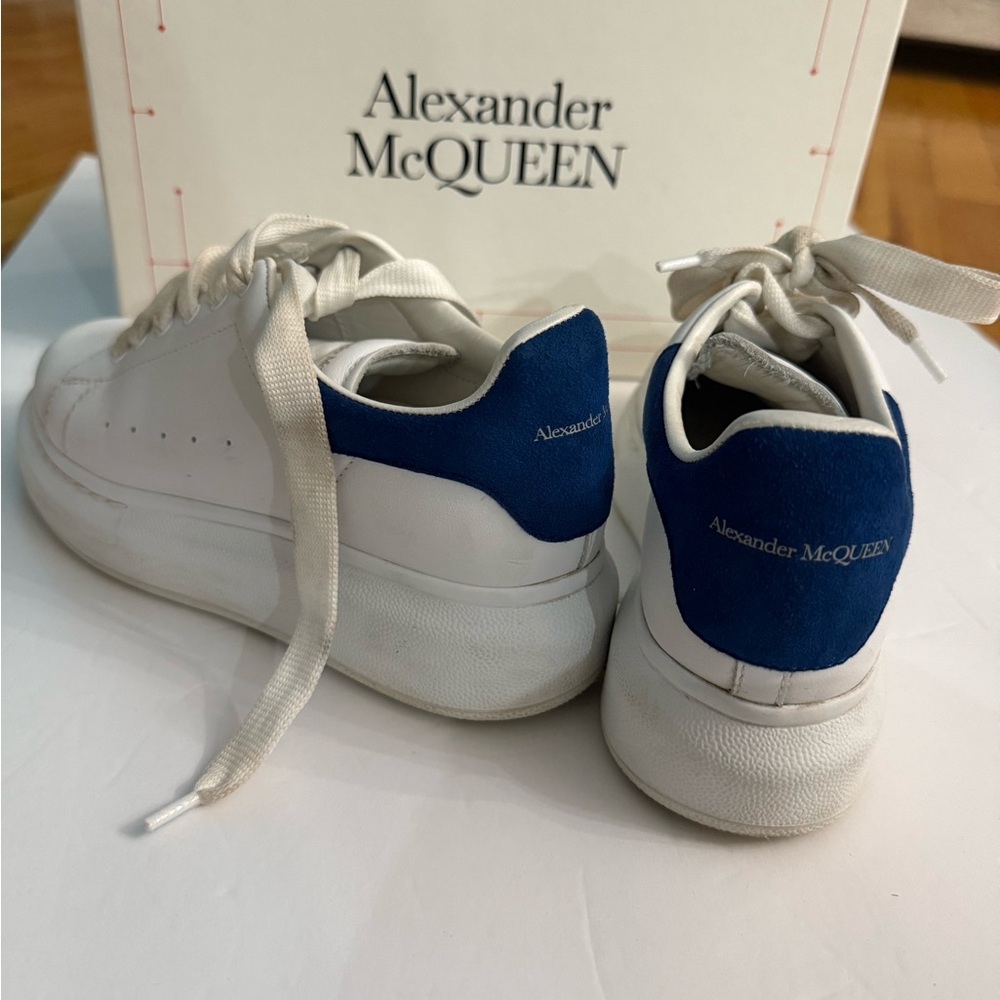 Alexander McQueen Kids' Sneakers + brand new laces + original box